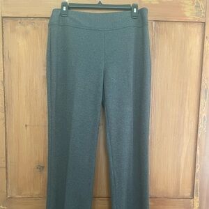 NWT Karen Kane Jersey Girl Charcoal Gray Knit Contour Pants Size Medium
